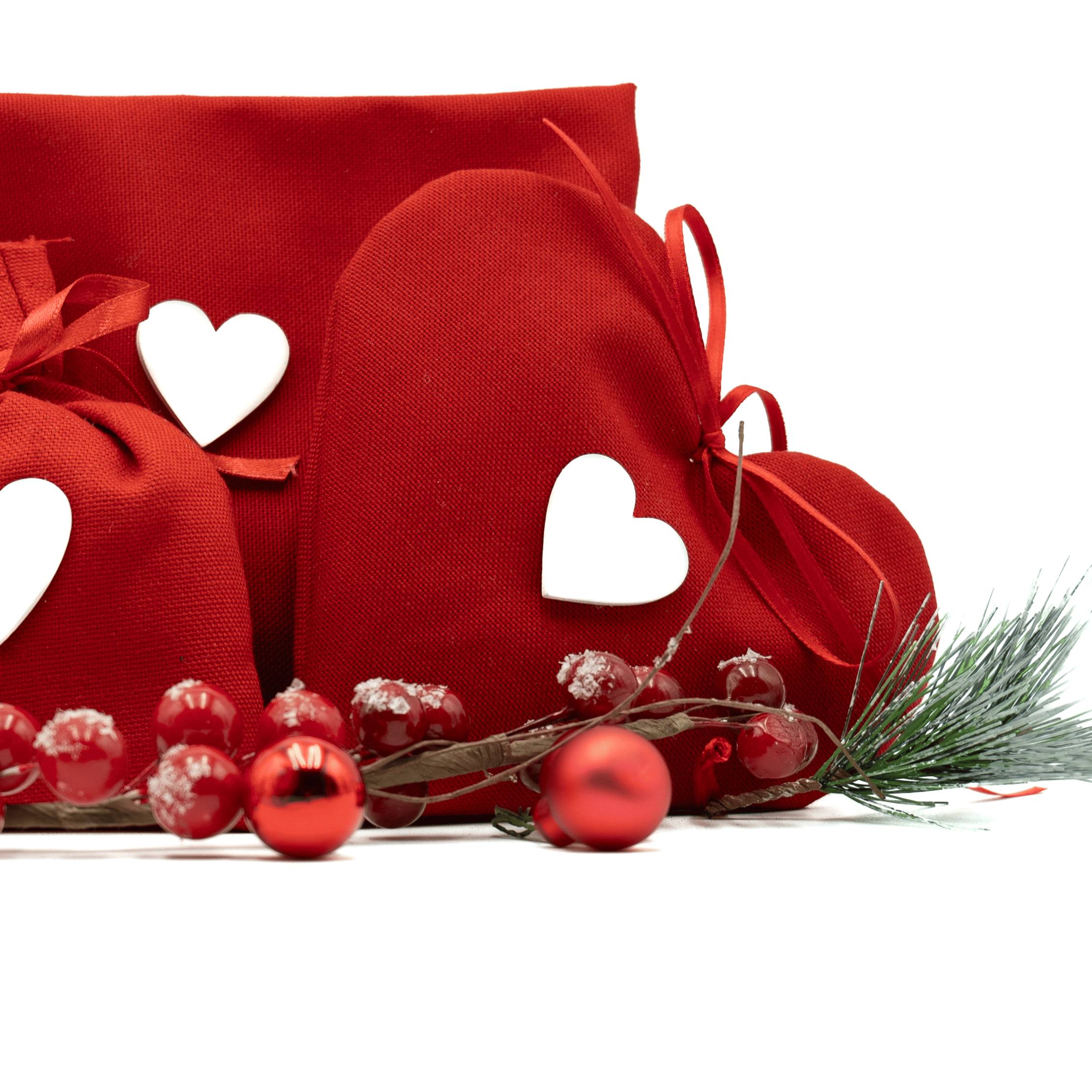 Cuore lavanda artigianale realizzato a mano