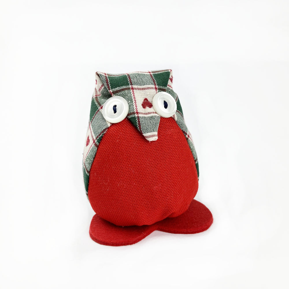 Gufetto di stoffa con Lavanda artigianale fatto a mano