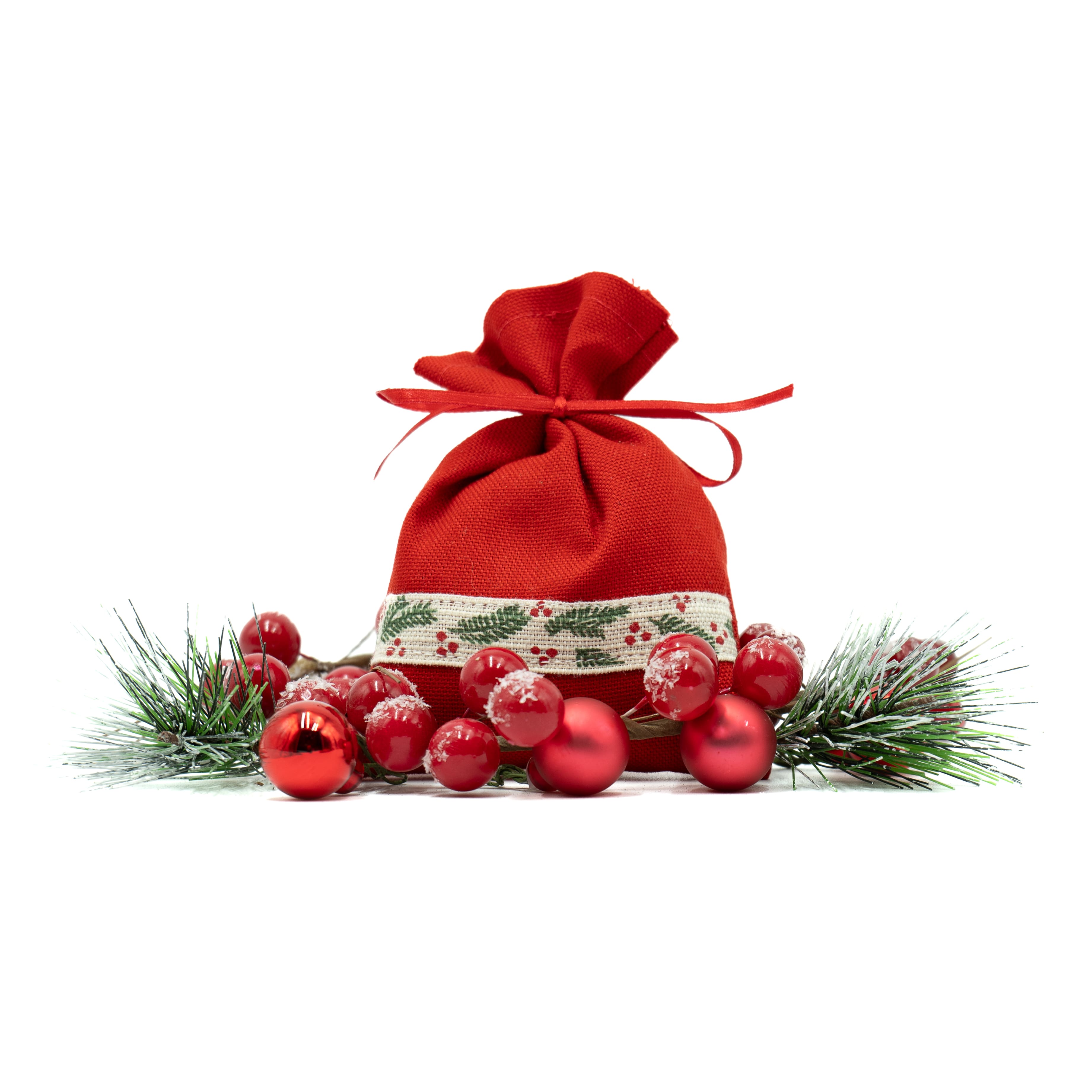 Sacchettino di Lavanda con Agrifoglio Rosso