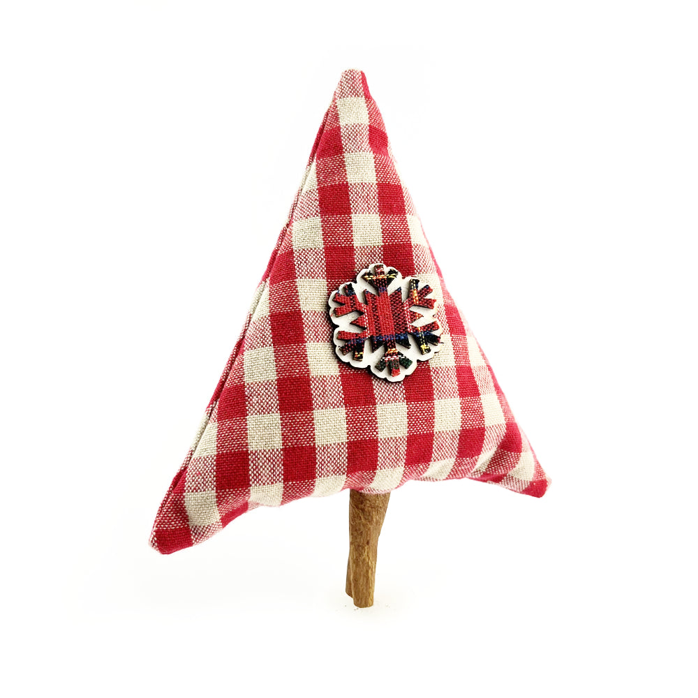 Pino di stoffa con lavanda fatto a mano