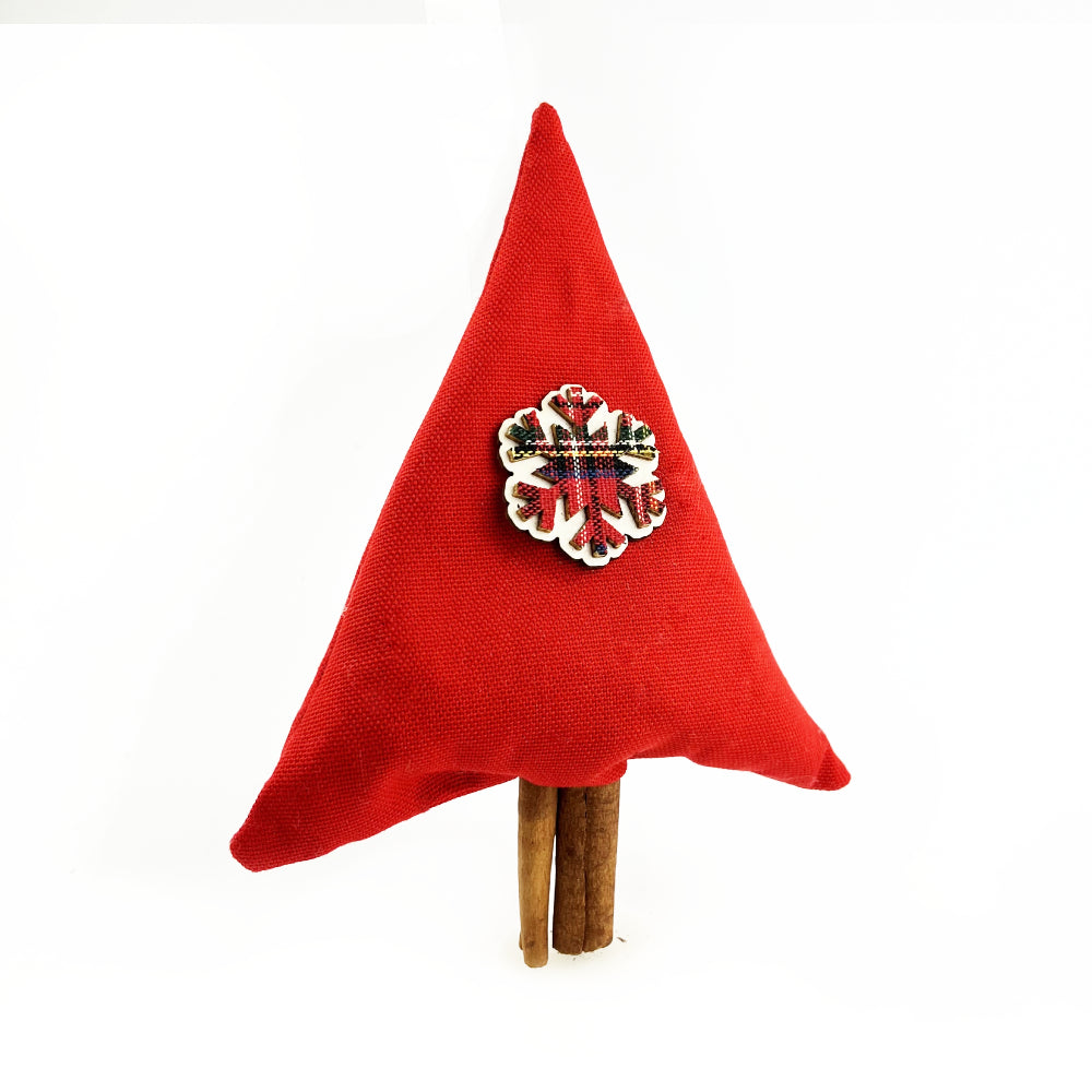 Pino di stoffa con lavanda fatto a mano