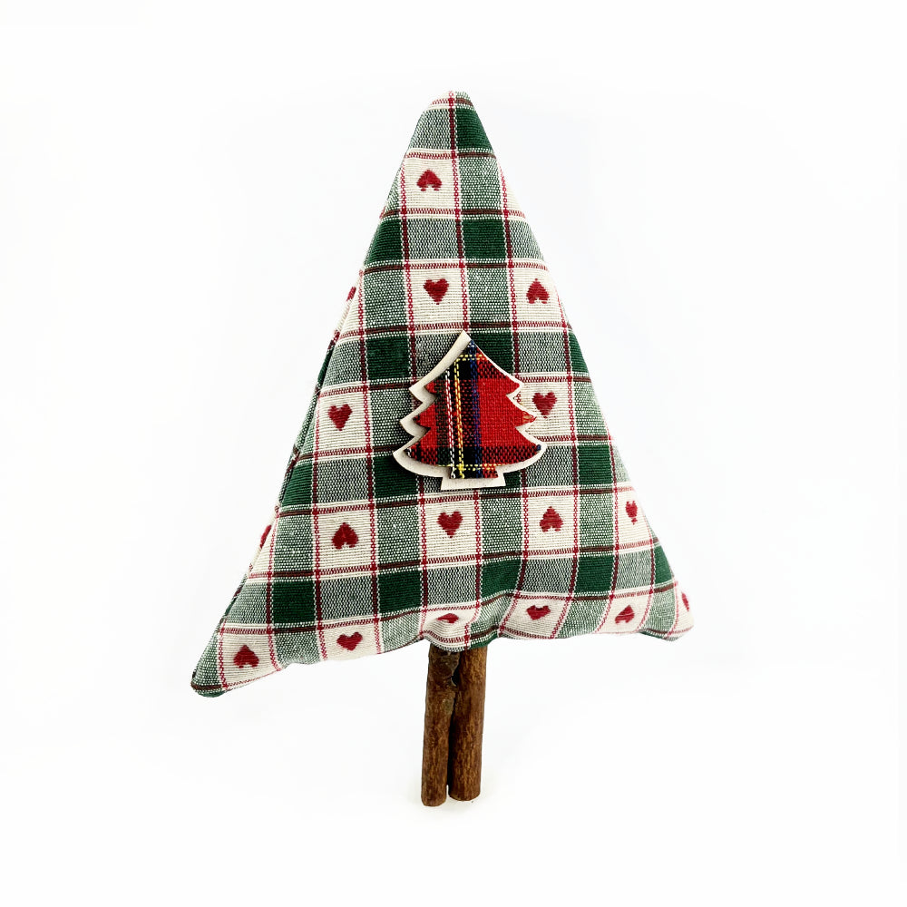 Pino di stoffa con lavanda fatto a mano