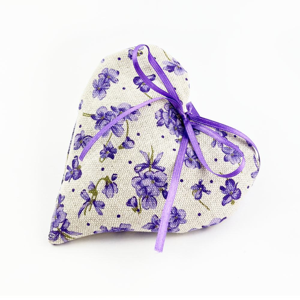 Cuore Lavanda artigianale realizzato a mano 