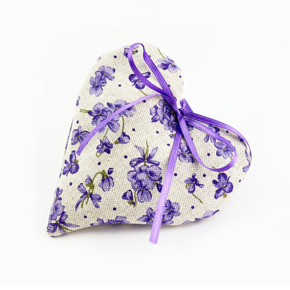 Cuore Lavanda artigianale realizzato a mano 