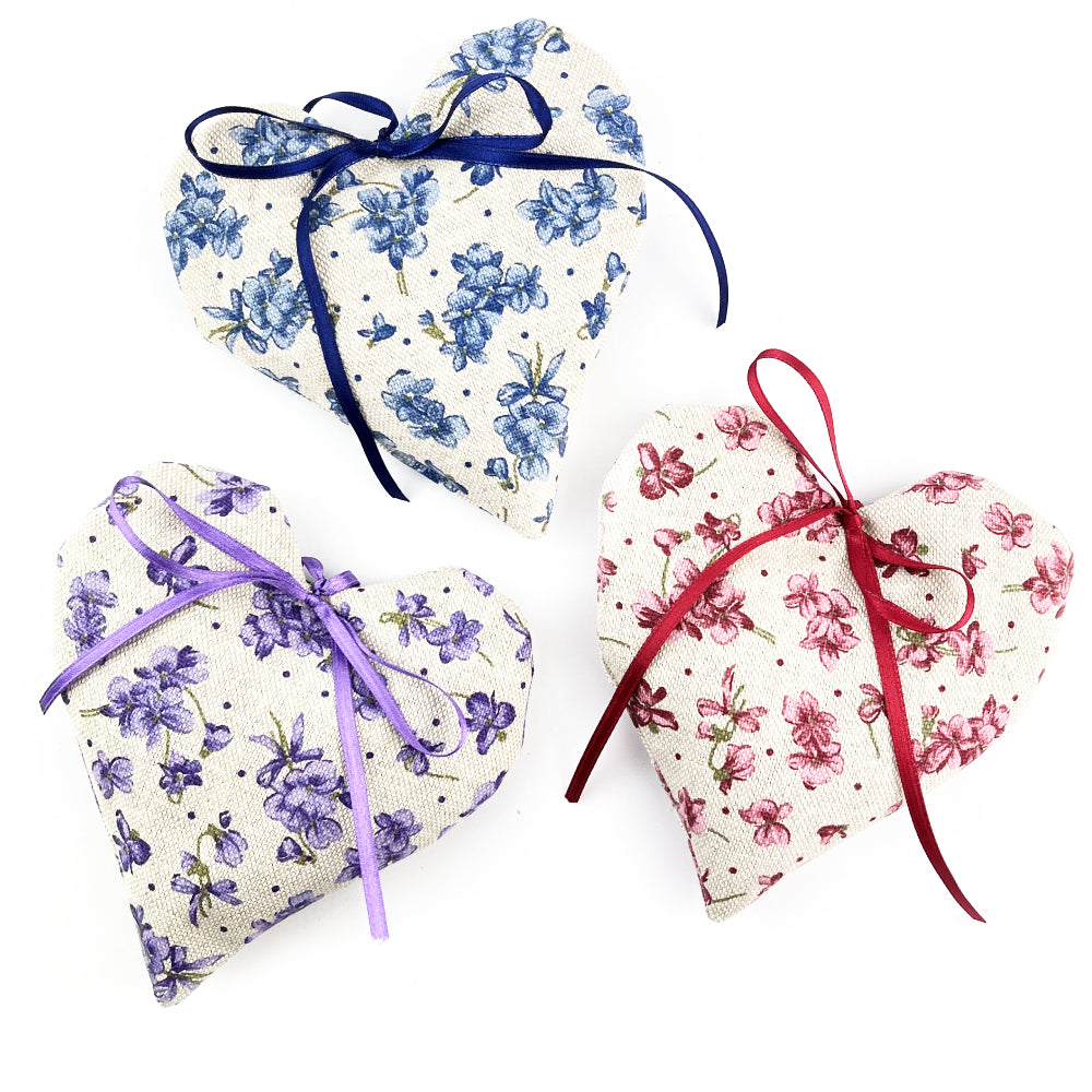 Cuore Lavanda artigianale realizzato a mano 
