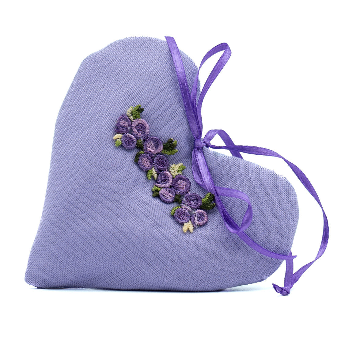 Cuore "Floreale Lilla"